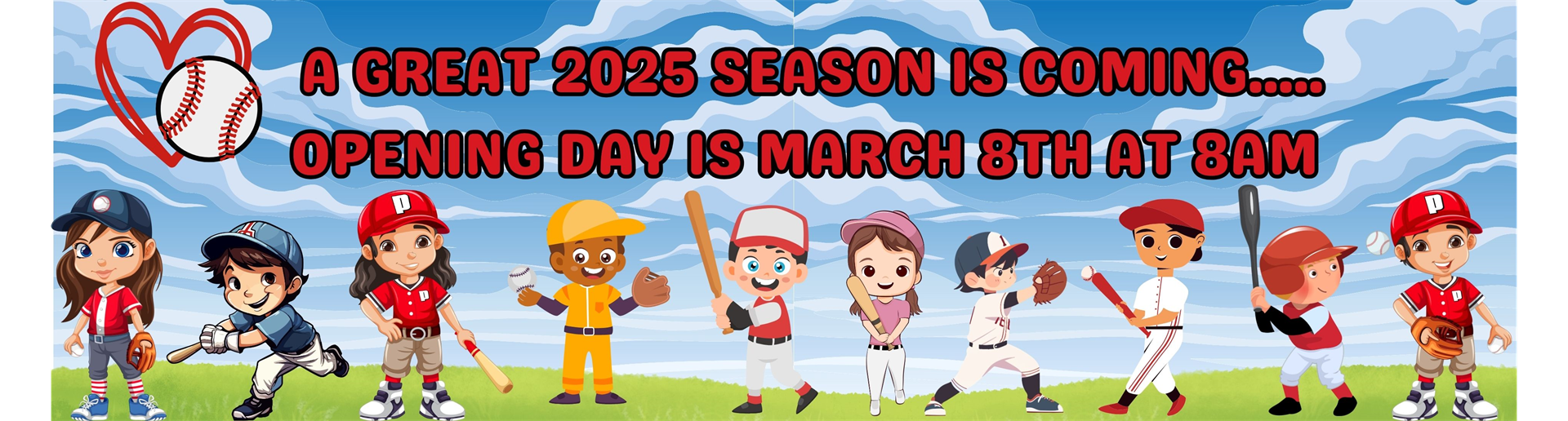 Opening Day is coming!!!!